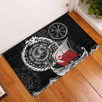 Viking Greenland Rubber Doormat Greenlander Viking Ship