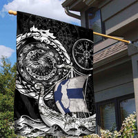 Viking Finland Garden Flag Finnish Viking Ship