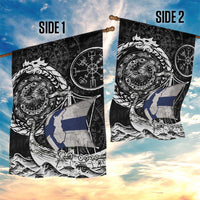 Viking Finland Garden Flag Finnish Viking Ship