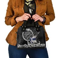 Viking Finland Shoulder Handbag Finnish Viking Ship