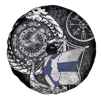 Viking Finland Spare Tire Cover Finnish Viking Ship