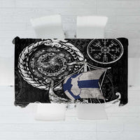 Viking Finland Tablecloth Finnish Viking Ship