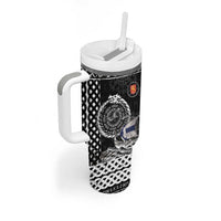 Personalized Viking Finland Tumbler With Handle Finnish Viking Ship