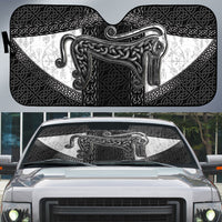 Ancient Scotland Auto Sun Shade Pictish Beast Celtic Knotwork