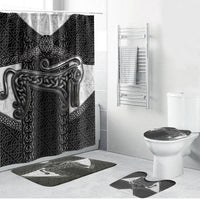 Ancient Scotland Bathroom Set Pictish Beast Celtic Knotwork