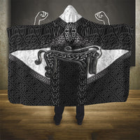 Ancient Scotland Hooded Blanket Pictish Beast Celtic Knotwork