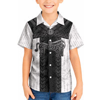 Ancient Scotland Kid Hawaiian Shirt Pictish Beast Celtic Knotwork