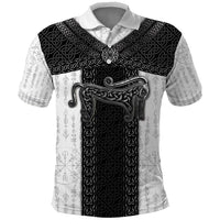Ancient Scotland Polo Shirt Pictish Beast Celtic Knotwork