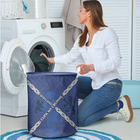 Scotland Football Laundry Basket Saltire Celtic Knot Lion Rampant