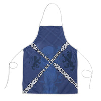 Scotland Football Apron Saltire Celtic Knot Lion Rampant