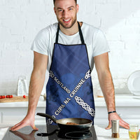 Scotland Football Apron Saltire Celtic Knot Lion Rampant