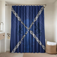 Scotland Football Bathroom Set Saltire Celtic Knot Lion Rampant