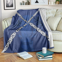 Scotland Football Blanket Saltire Celtic Knot Lion Rampant