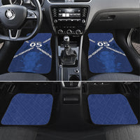 Custom Scotland Football Car Mats Saltire Celtic Knot Lion Rampant