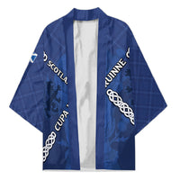 Custom Scotland Football Kimono Saltire Celtic Knot Lion Rampant