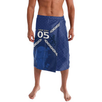 Custom Scotland Football Lavalava Saltire Celtic Knot Lion Rampant