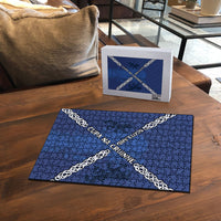 Scotland Football Puzzle Saltire Celtic Knot Lion Rampant