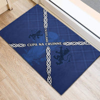 Scotland Football Rubber Doormat Saltire Celtic Knot Lion Rampant