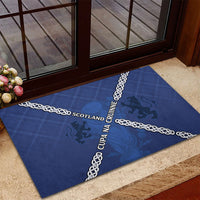 Scotland Football Rubber Doormat Saltire Celtic Knot Lion Rampant