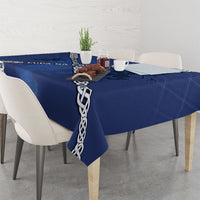 Scotland Football Tablecloth Saltire Celtic Knot Lion Rampant