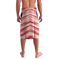 Custom USA And Mexico Football Lavalava Split Flag Golden Trophy Grunge