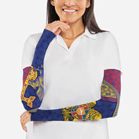 Armenia Arm Sleeves Golden Eagle And Lion Khachkar