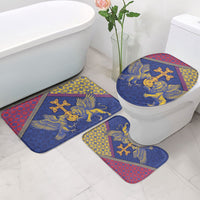 Armenia Bathroom Set Golden Eagle And Lion Khachkar