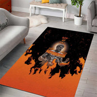 Ancient Greek Hephaestus Area Rug God Of Fire - Wonder Print Shop