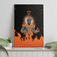 Ancient Greek Hephaestus Canvas Wall Art God Of Fire - Wonder Print Shop