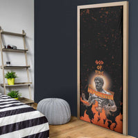 Ancient Greek Hephaestus Door Cover God Of Fire - Wonder Print Shop