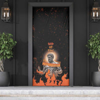 Ancient Greek Hephaestus Door Cover God Of Fire - Wonder Print Shop