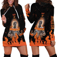 Ancient Greek Hephaestus Hoodie Dress God Of Fire - Wonder Print Shop