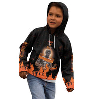Ancient Greek Hephaestus Kid Hoodie God Of Fire - Wonder Print Shop