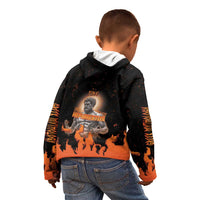 Ancient Greek Hephaestus Kid Hoodie God Of Fire - Wonder Print Shop