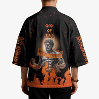 Ancient Greek Hephaestus Kimono God Of Fire - Wonder Print Shop