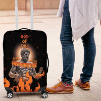 Ancient Greek Hephaestus Luggage Cover God Of Fire - Wonder Print Shop