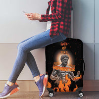 Ancient Greek Hephaestus Luggage Cover God Of Fire - Wonder Print Shop