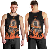 Ancient Greek Hephaestus Men Tank Top God Of Fire - Wonder Print Shop