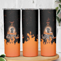 Ancient Greek Hephaestus Skinny Tumbler God Of Fire - Wonder Print Shop
