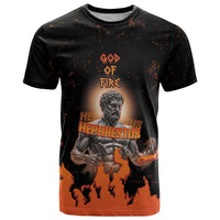 Ancient Greek Hephaestus T Shirt God Of Fire - Wonder Print Shop