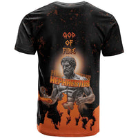 Ancient Greek Hephaestus T Shirt God Of Fire - Wonder Print Shop