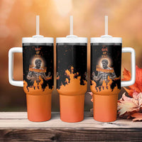 Ancient Greek Hephaestus Tumbler With Handle God Of Fire - Wonder Print Shop