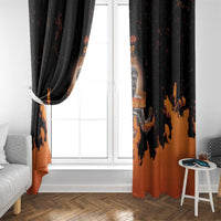 Ancient Greek Hephaestus Window Curtain God Of Fire - Wonder Print Shop