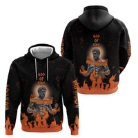 Ancient Greek Hephaestus Zip Hoodie God Of Fire - Wonder Print Shop