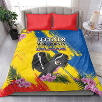 Ecuador Bedding Set Andean Condor With Phalaenopsis Orchid - Wonder Print Shop