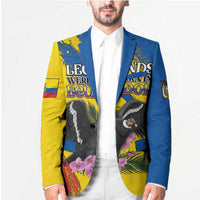 Personalized Ecuador Blazer Andean Condor With Phalaenopsis Orchid - Wonder Print Shop