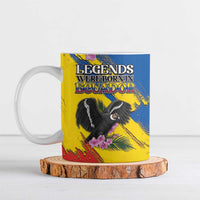 Personalized Ecuador Ceramic Mug Andean Condor With Phalaenopsis Orchid - Wonder Print Shop