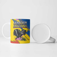 Personalized Ecuador Ceramic Mug Andean Condor With Phalaenopsis Orchid - Wonder Print Shop