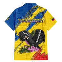 Personalized Ecuador Family Matching Mermaid Dress and Hawaiian Shirt Andean Condor With Phalaenopsis Orchid - Wonder Print Shop