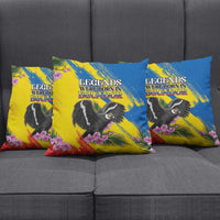 Ecuador Pillow Cover Andean Condor With Phalaenopsis Orchid - Wonder Print Shop
